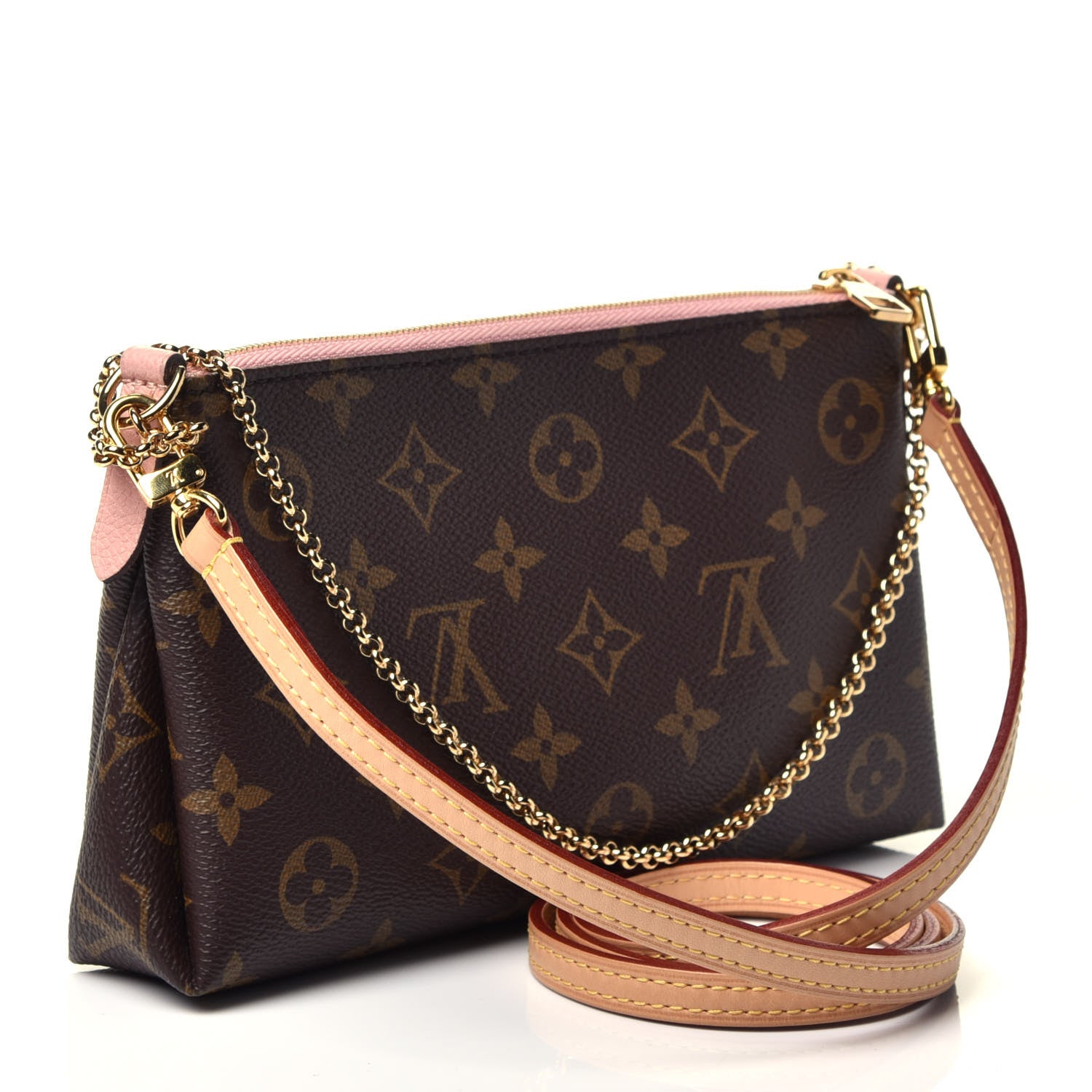 Louis Vuitton Monogram Pallas Clutch Rose Poudre 3 of 9