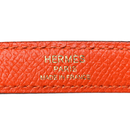 Hermes Epsom Kelly Sellier 28 Orange Poppy 33 of 42