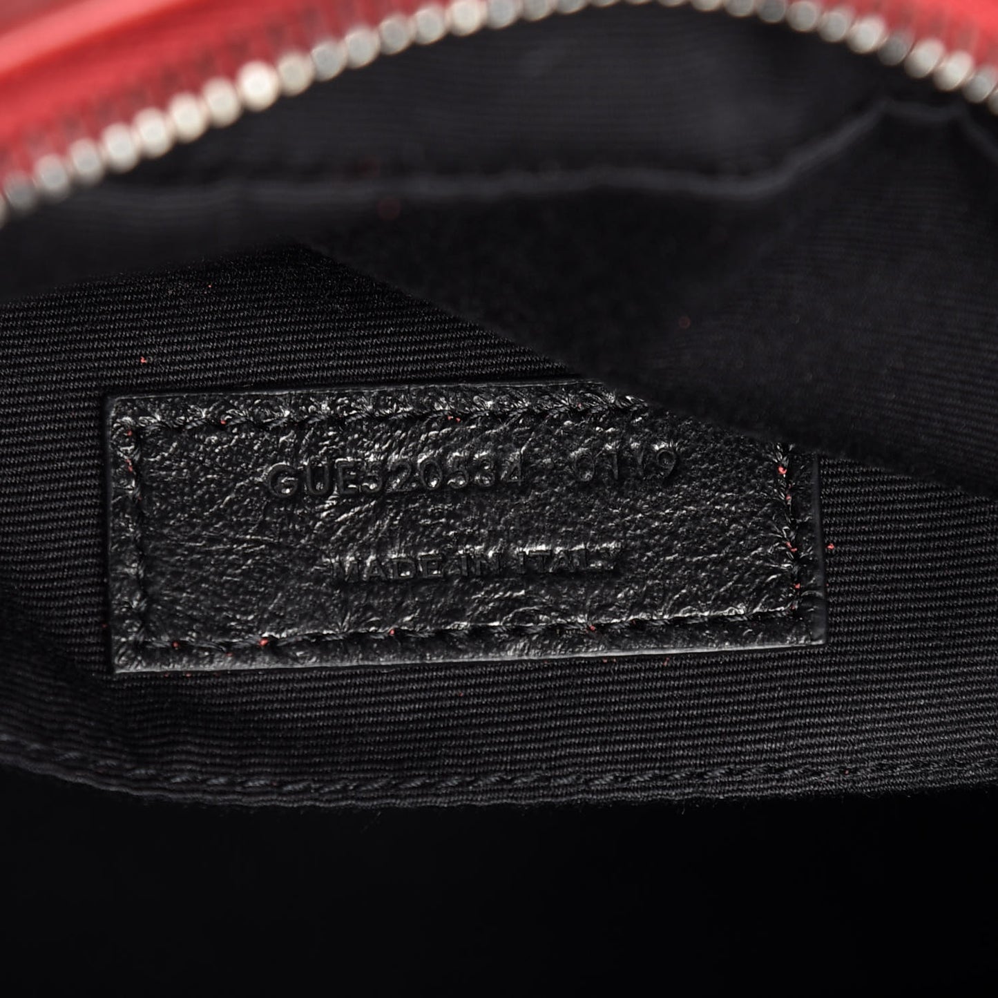 Calfskin Matelasse Monogram Lou Camera Bag Red