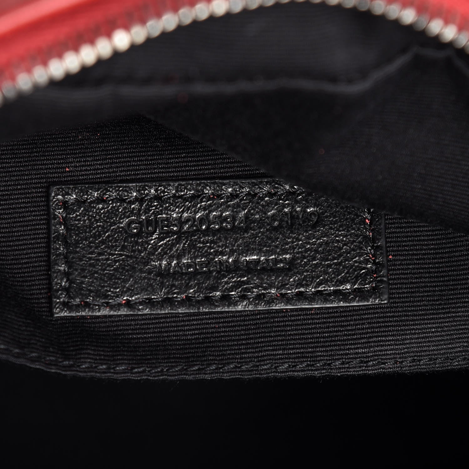 Saint Laurent Calfskin Matelasse Monogram Lou Camera Bag Red 7 of 10
