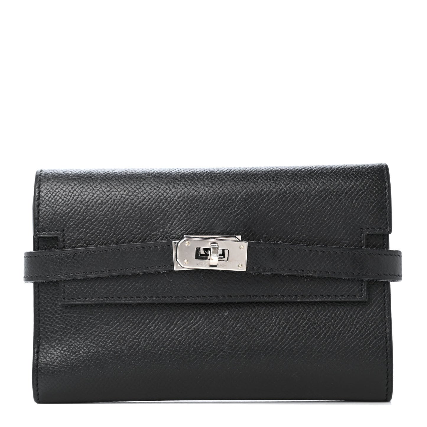 Epsom Medium Kelly Wallet Black