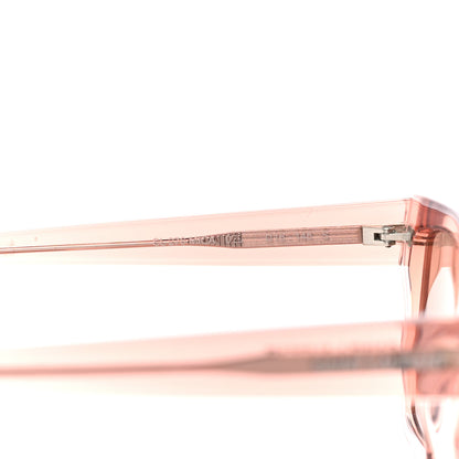 Saint Laurent Acetate Mica Cat Eye Sunglasses SL 276 Pink 5 of 8
