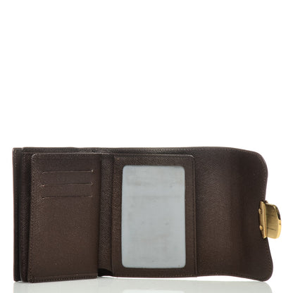 Louis Vuitton Damier Ebene Joey Wallet 6 of 7