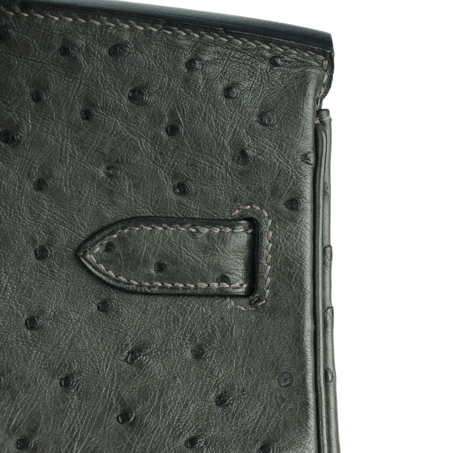 Hermes Ostrich Birkin 30 Graphite 26 of 27