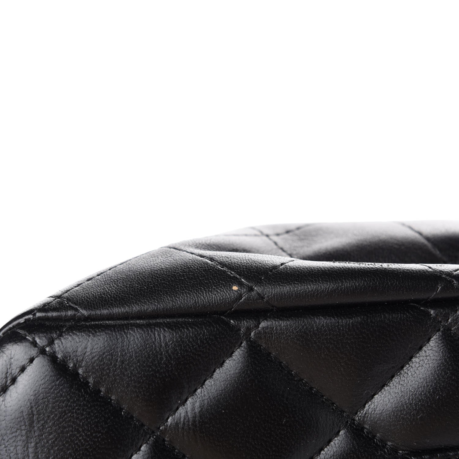 Chanel Lambskin Quilted Maxi Double Flap Black 8 of 16