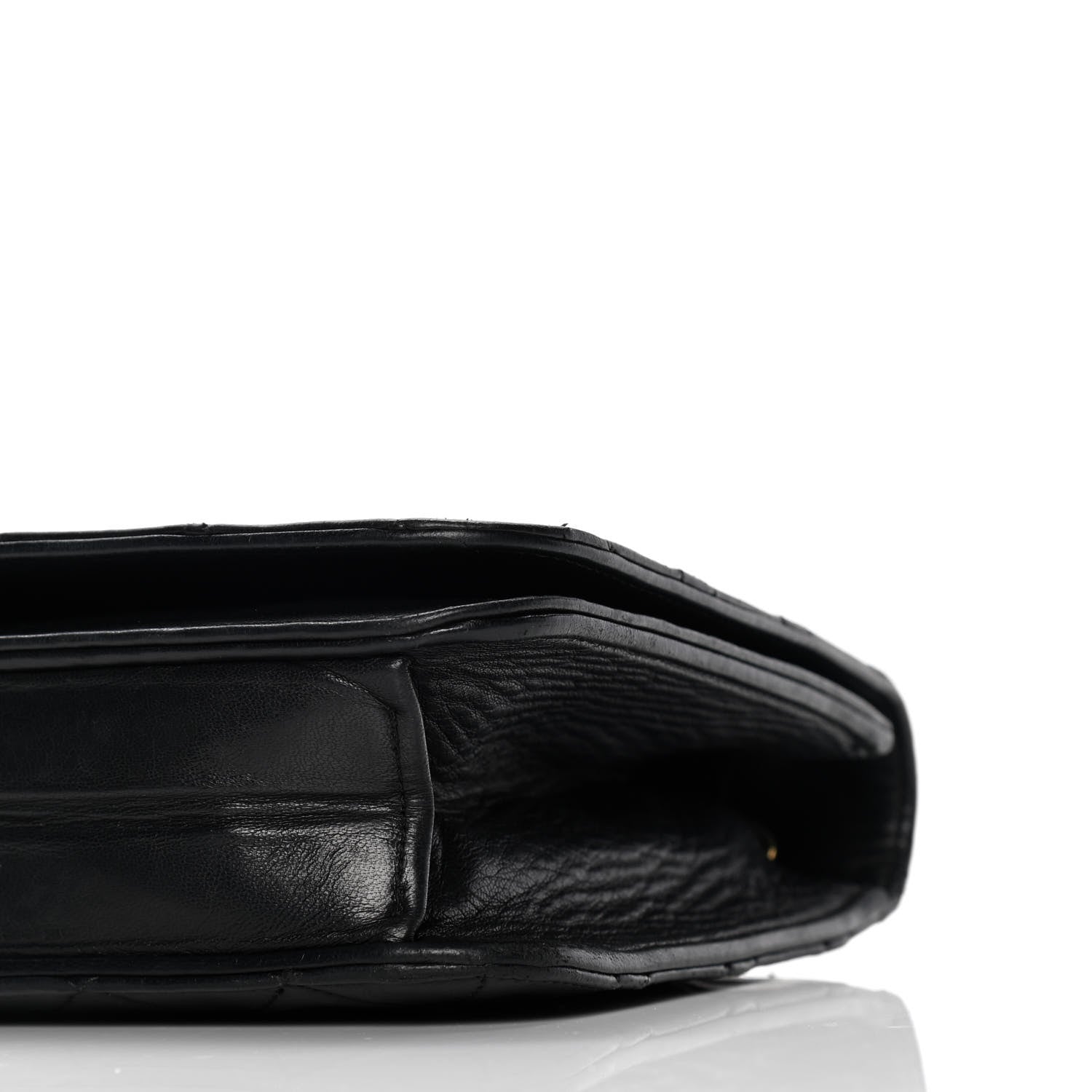 Chanel Lambskin Quilted Small Single Flap Black 7 of 8