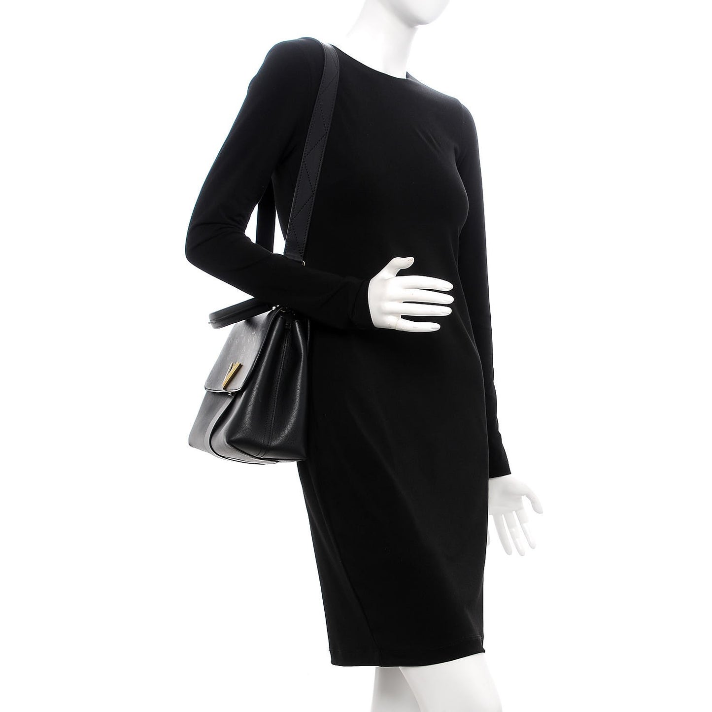 Calfskin Monogram Very One Handle Black