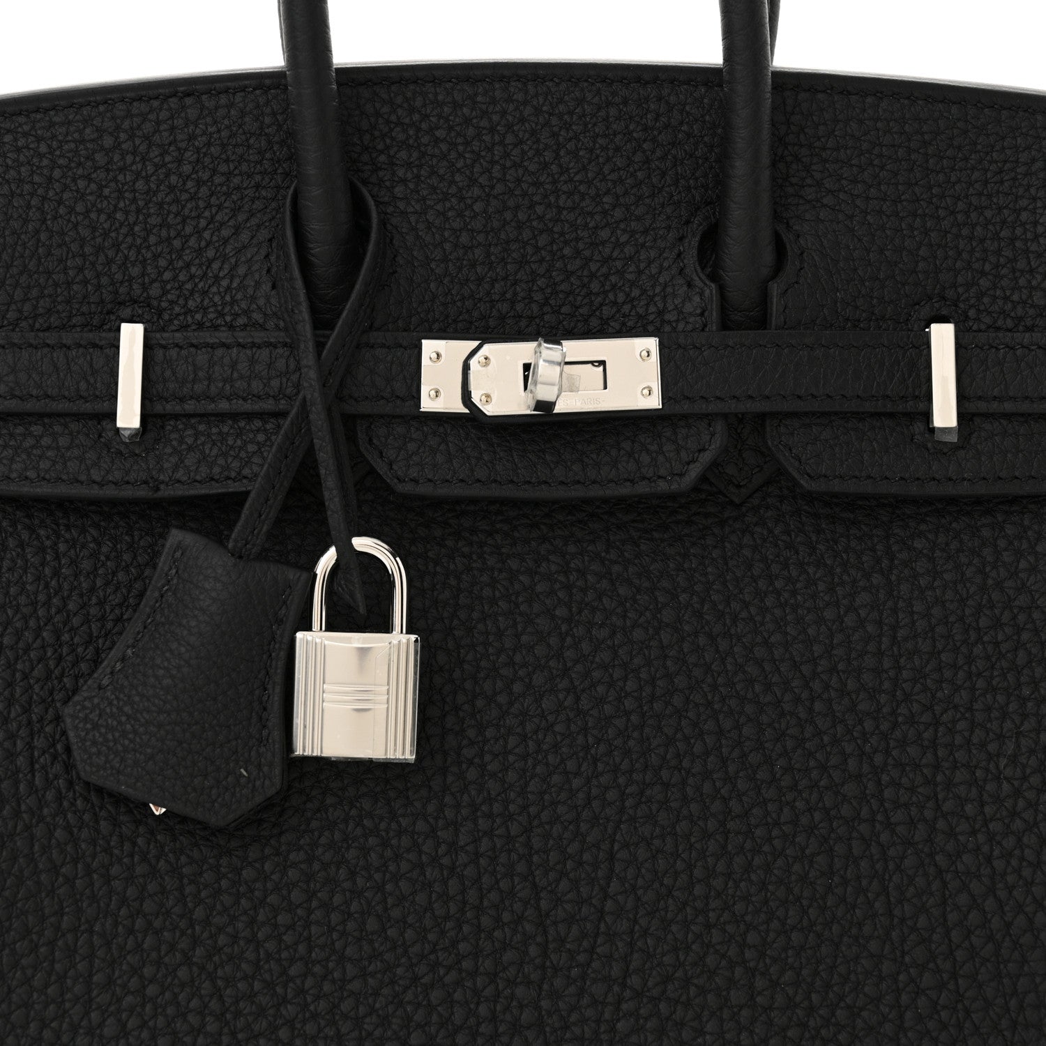 Hermes Togo Birkin 25 Black 8 of 12