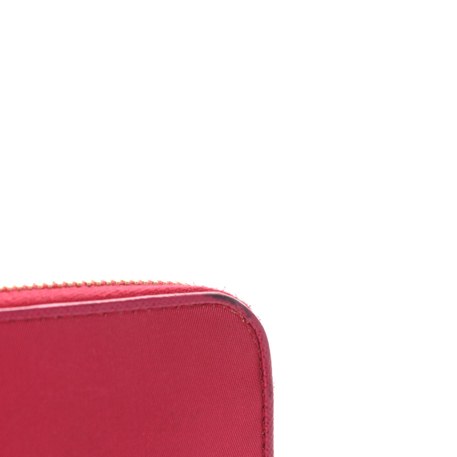 Prada Tessuto Nylon Zip Around Wallet Ibisco 11 of 12