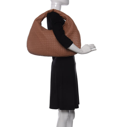 Bottega Veneta Nappa Intrecciato Large Veneta Hobo Dahlia 2 of 11