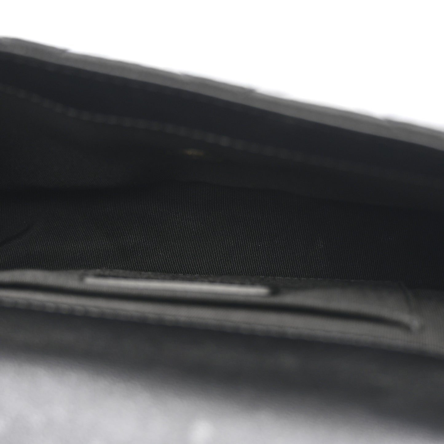 Lambskin Quilted Small My Precious Flap Black