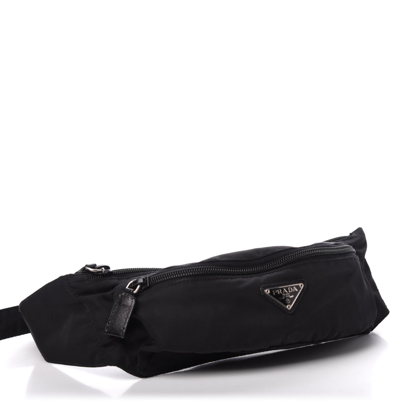 Tessuto Nylon Montagna Belt Bag Black