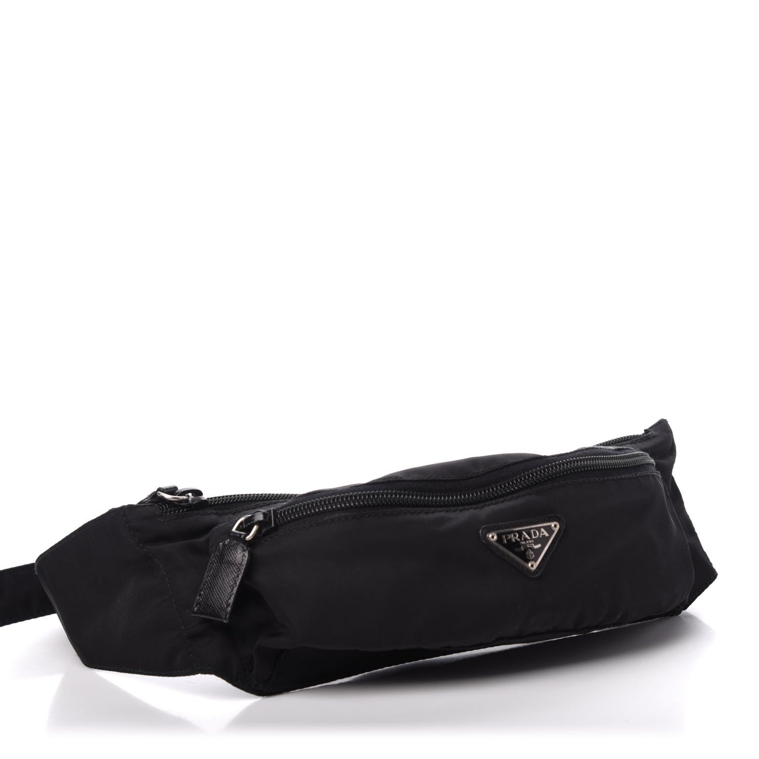 Prada Tessuto Nylon Montagna Belt Bag Black 4 of 13