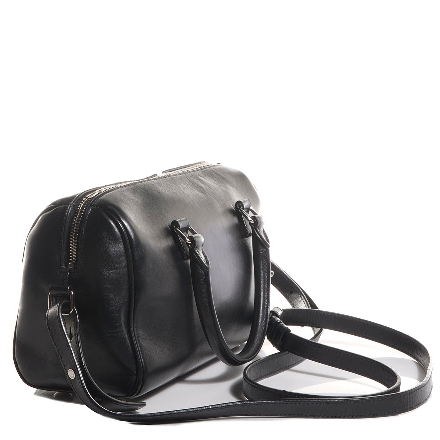 Calfskin Studded Classic Baby Duffle Black