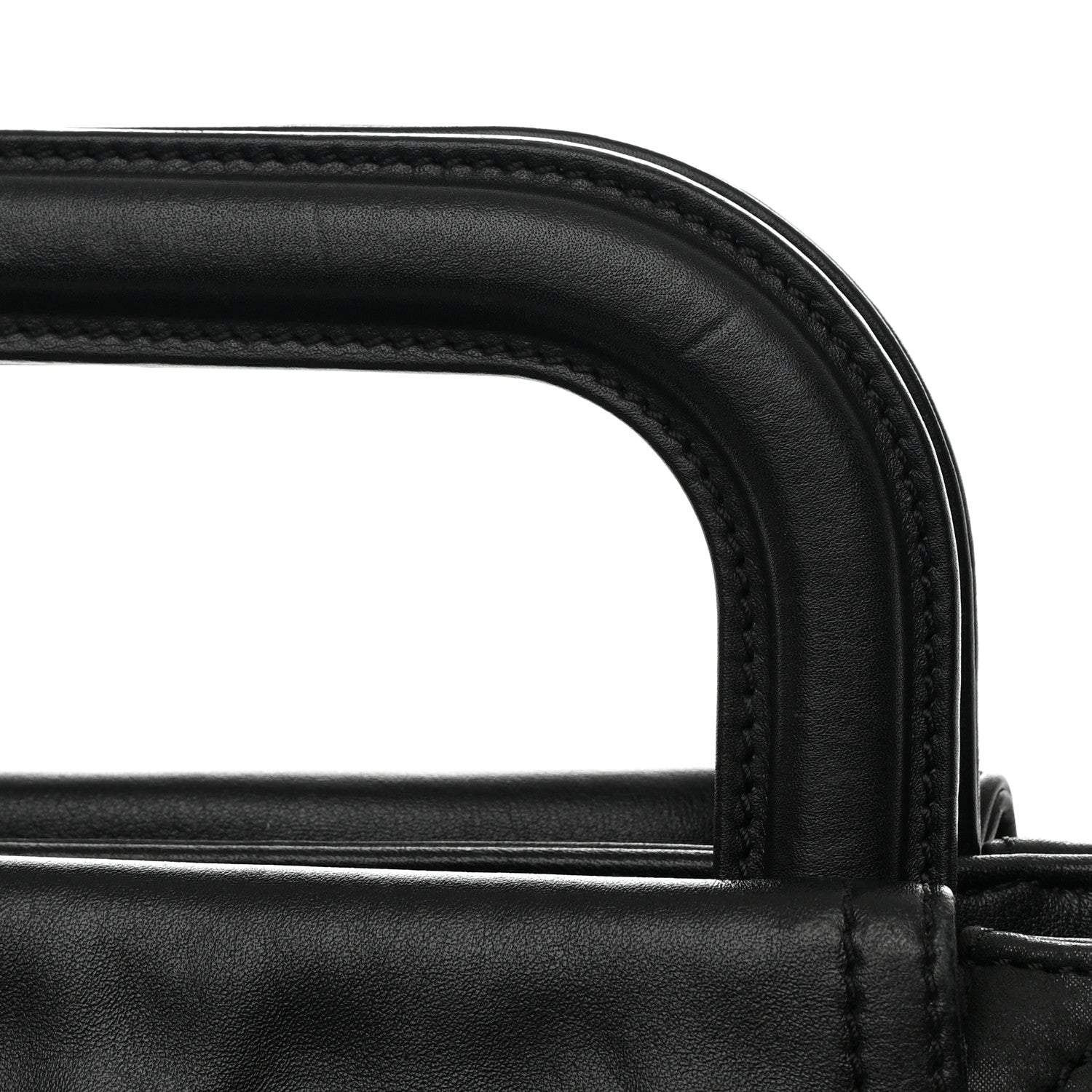 Chanel Iridescent Calfskin Quilted In The Mix Shopping Tote Black 19 of 20