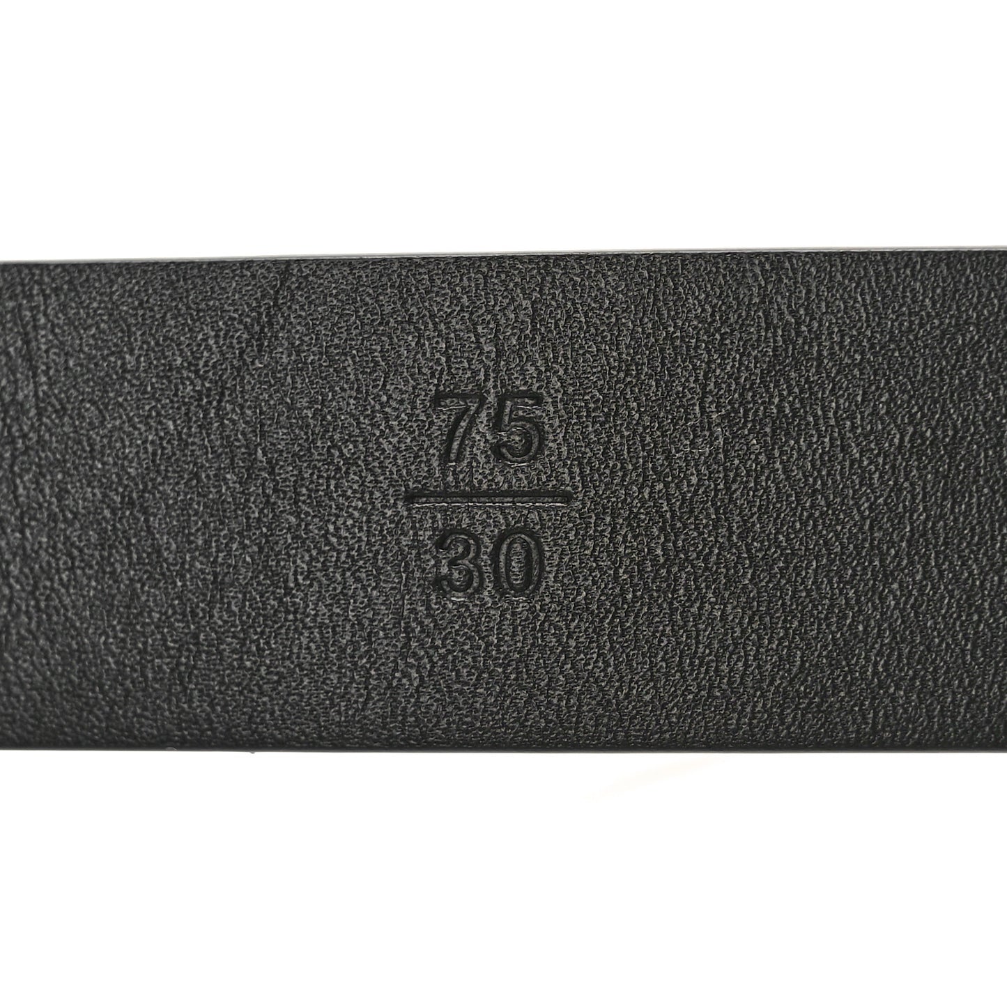 Calfskin CC Chain Vintage Allure Logo Belt 75 30 Black