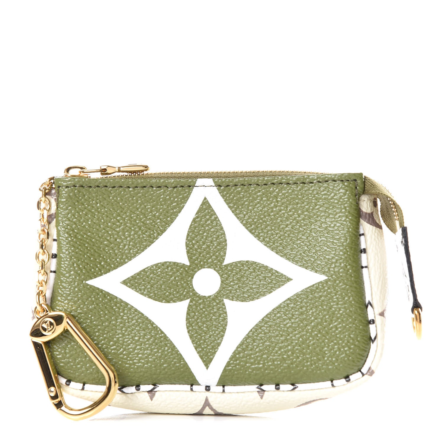Louis Vuitton Monogram Giant Micro Pochette Accessories Kaki White 1 of 10