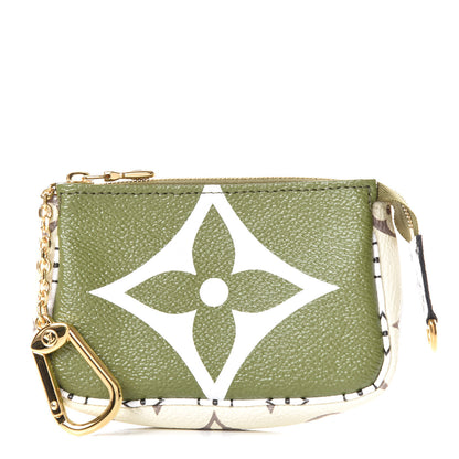 Louis Vuitton Monogram Giant Micro Pochette Accessories Kaki White 1 of 10