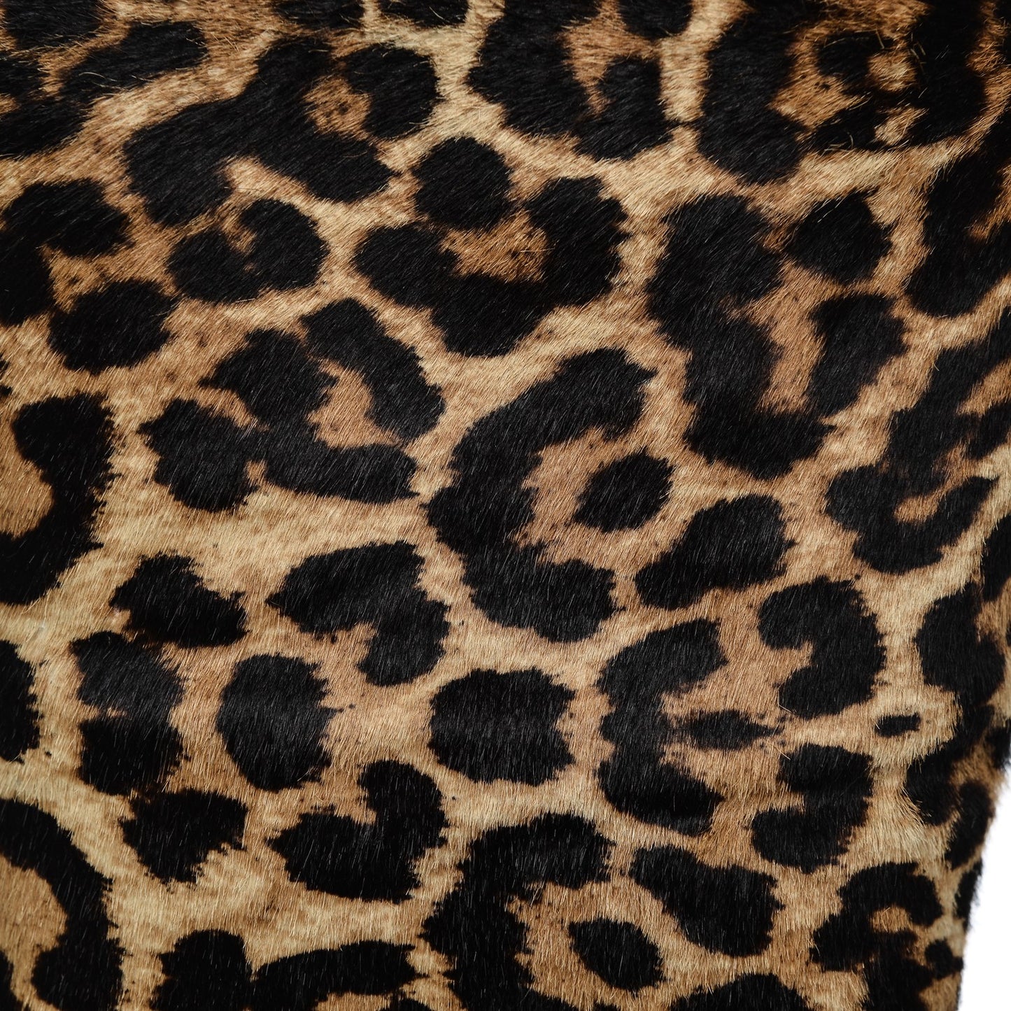Pony Hair Ishtar Botta 120 Ruched Knee Boots 36.5 Leopard