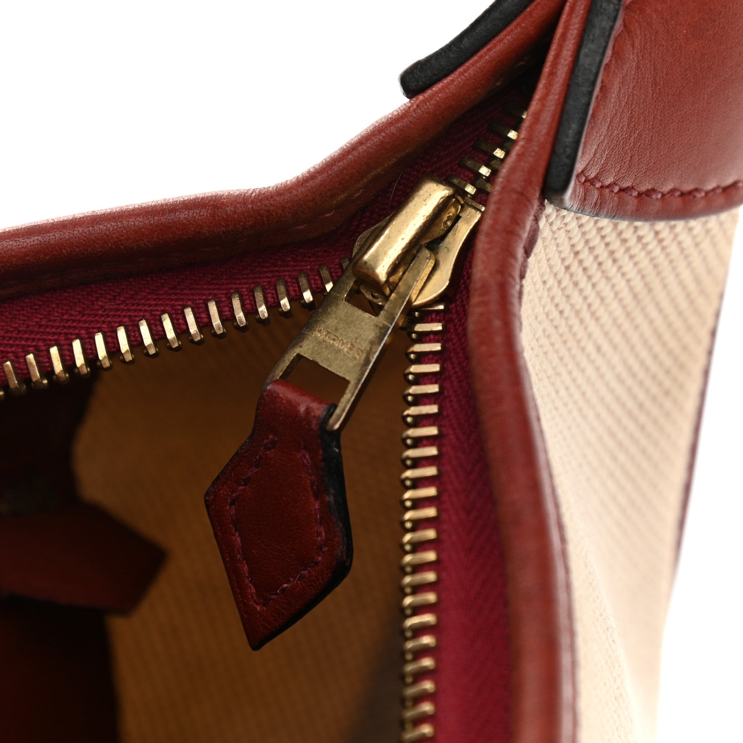 Hermes Toile Gulliver Trim II 31 Rouge H 7 of 11