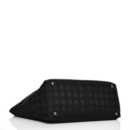 Chanel Nylon Large Travel Tote Black 4 of 7
