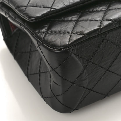 Chanel Aged Calfskin Quilted 2.55 Reissue 225 Flap Black 8 of 9