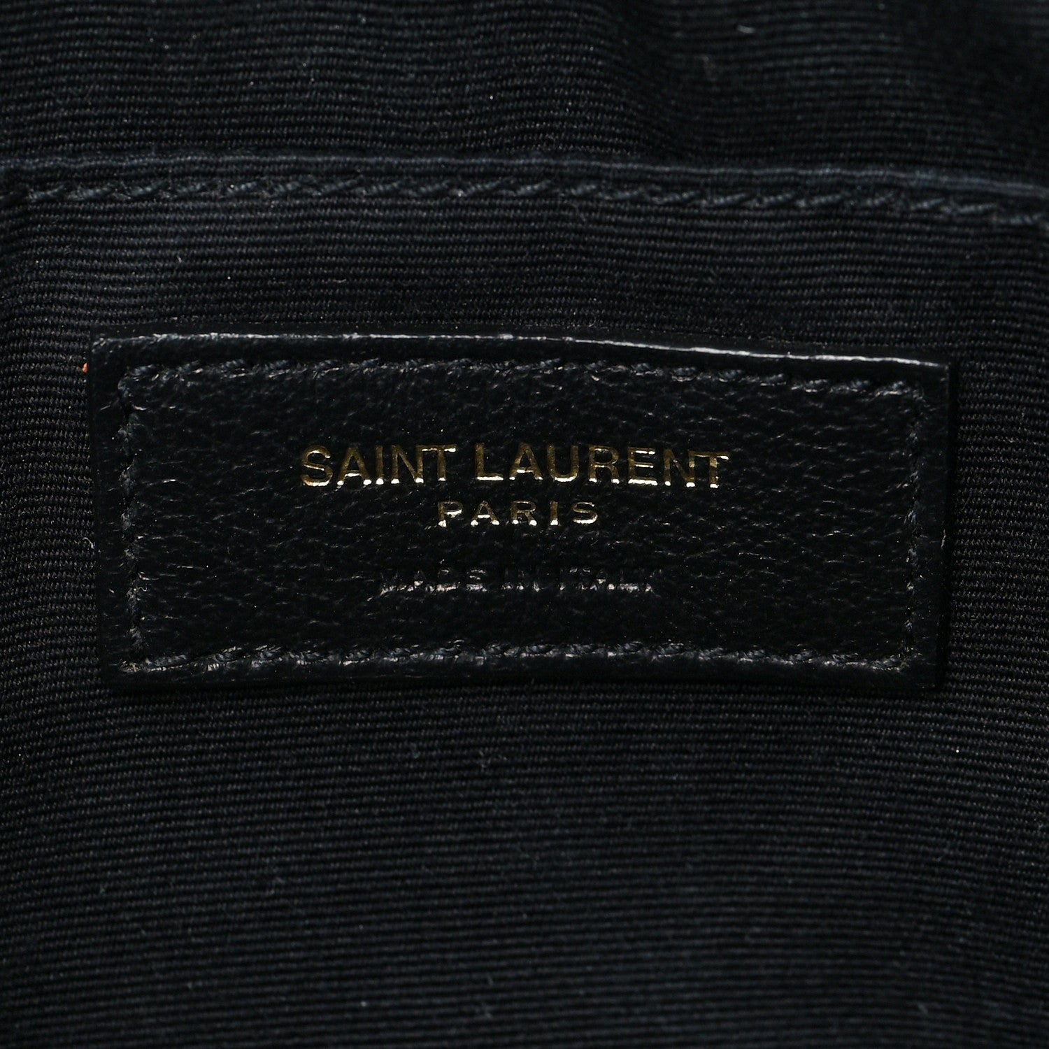 Saint Laurent Calfskin Matelasse Monogram Lou Camera Bag Navy 6 of 7