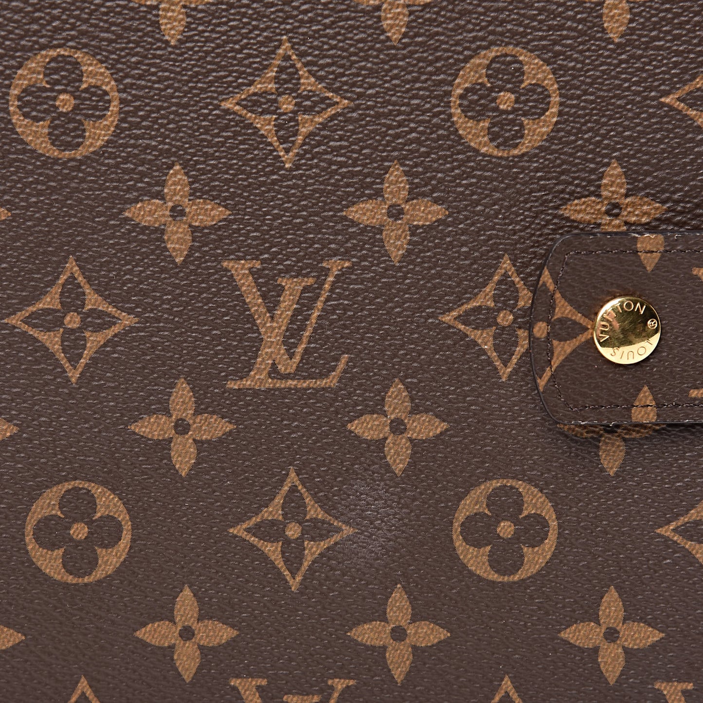 Monogram Large Ring Agenda Cover