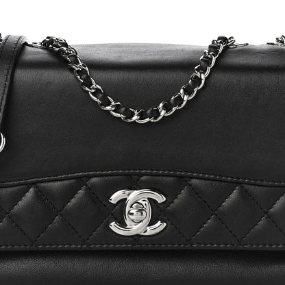 Chanel Calfskin Mini Tramezzo Flap Black 8 of 11