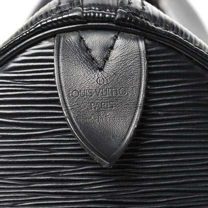 Louis Vuitton Epi Keepall 45 Black 6 of 9