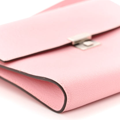 Hermes Chevre Mysore Clic 16 Wallet Rose Sakura 8 of 9