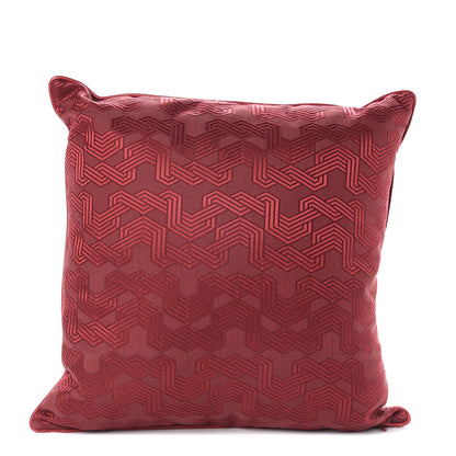 Hermes Cotton Silk Entrelacs Cushion Pillow 2 of 3