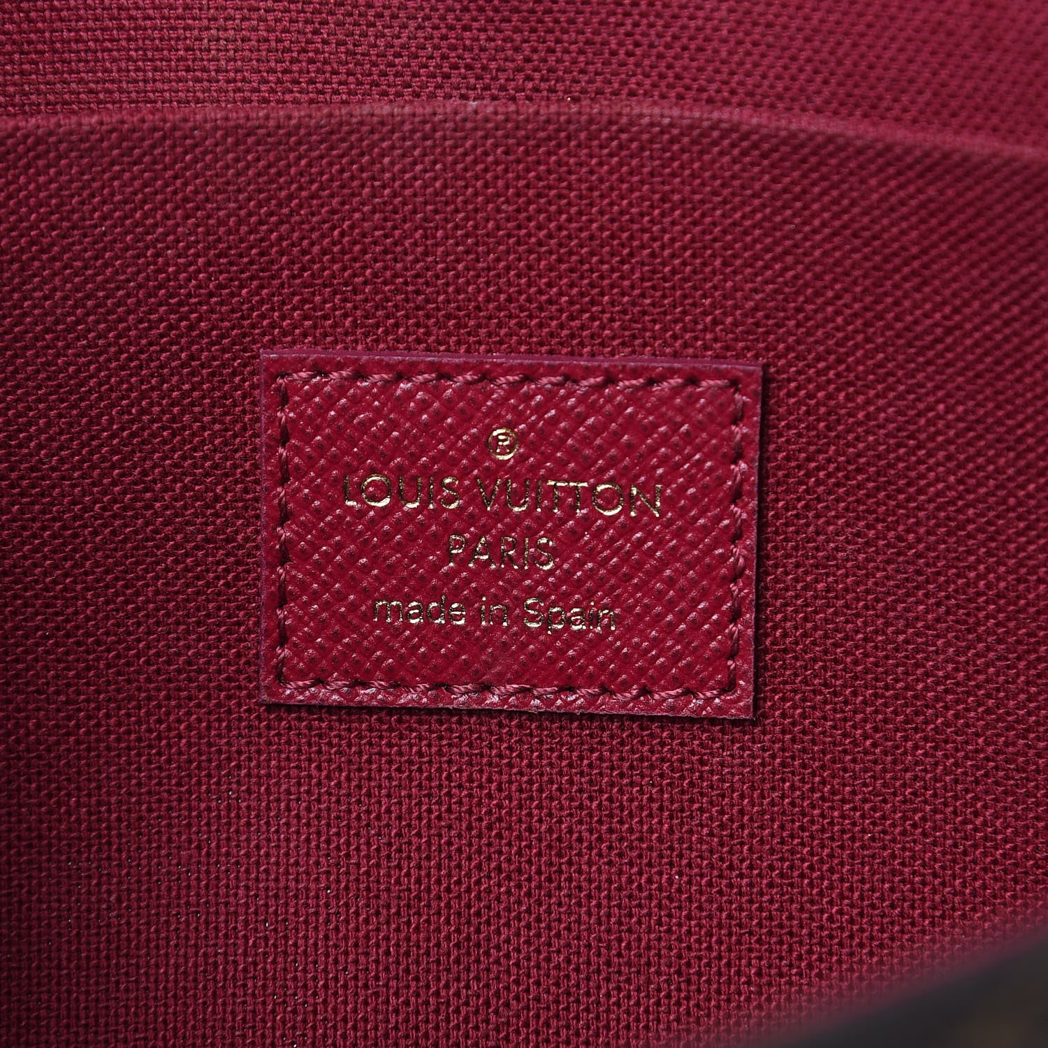 Louis Vuitton Monogram Pochette Felicie Chain Wallet Fuchsia 6 of 10