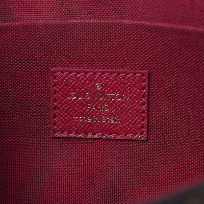 Louis Vuitton Monogram Pochette Felicie Chain Wallet Fuchsia 6 of 10