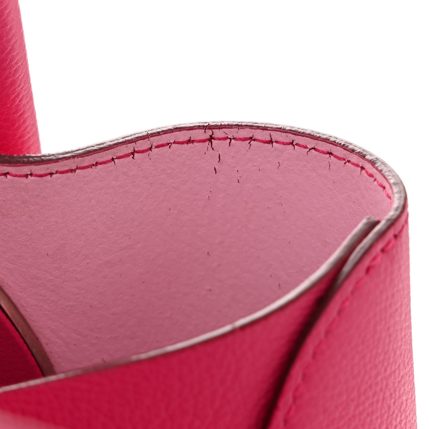 Christian Dior Supple Grained Calfskin Open Bar Tote Pink 12 of 14
