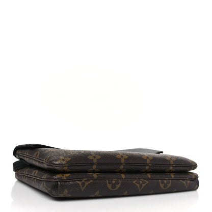 Louis Vuitton Monogram Twice Pochette Black 4 of 9