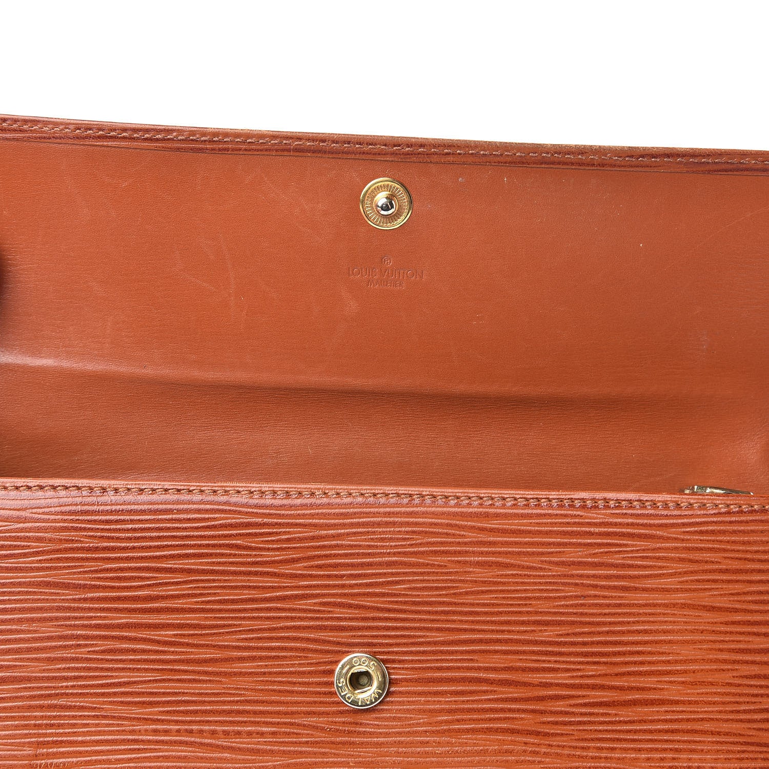 Louis Vuitton Epi Sarah Wallet Kenyan Fawn 7 of 13
