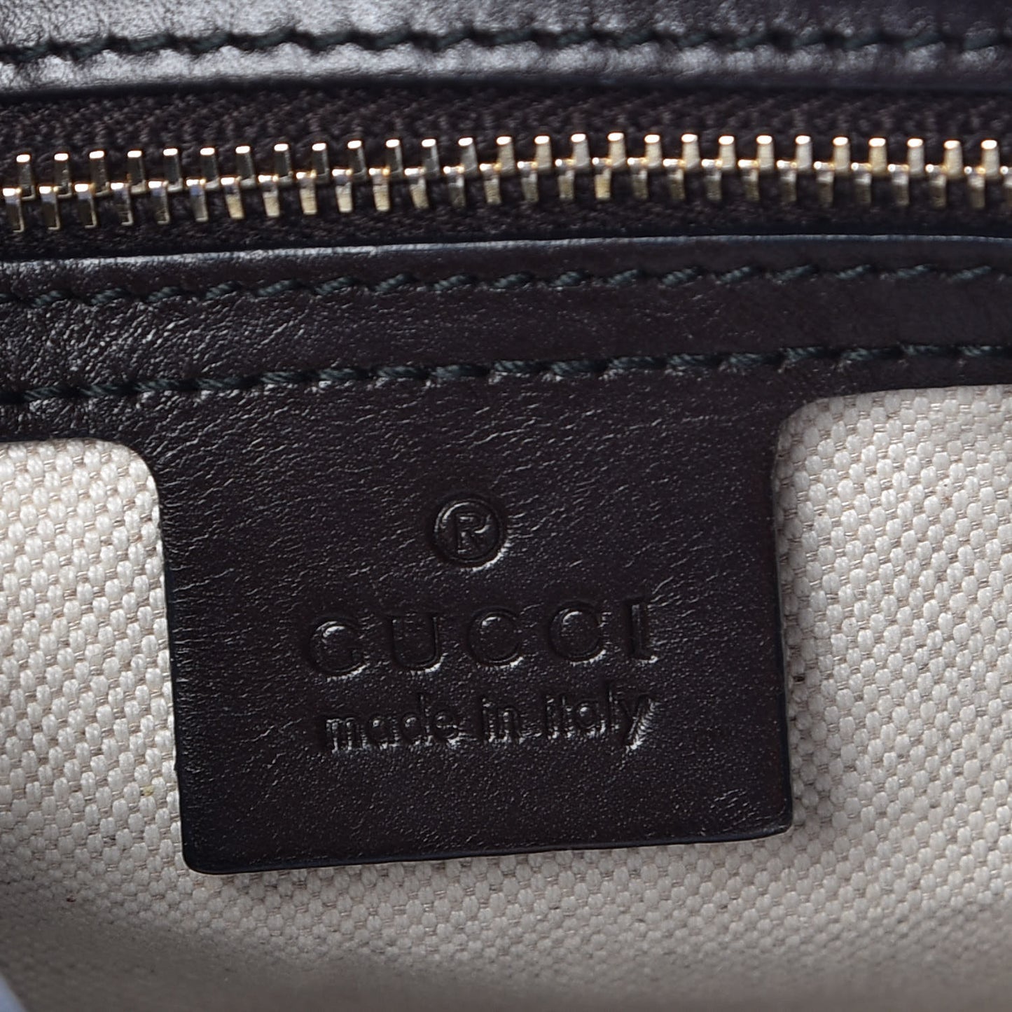 Monogram Margaux Calfskin Medium Emily Hobo Beige Ebony Cocoa
