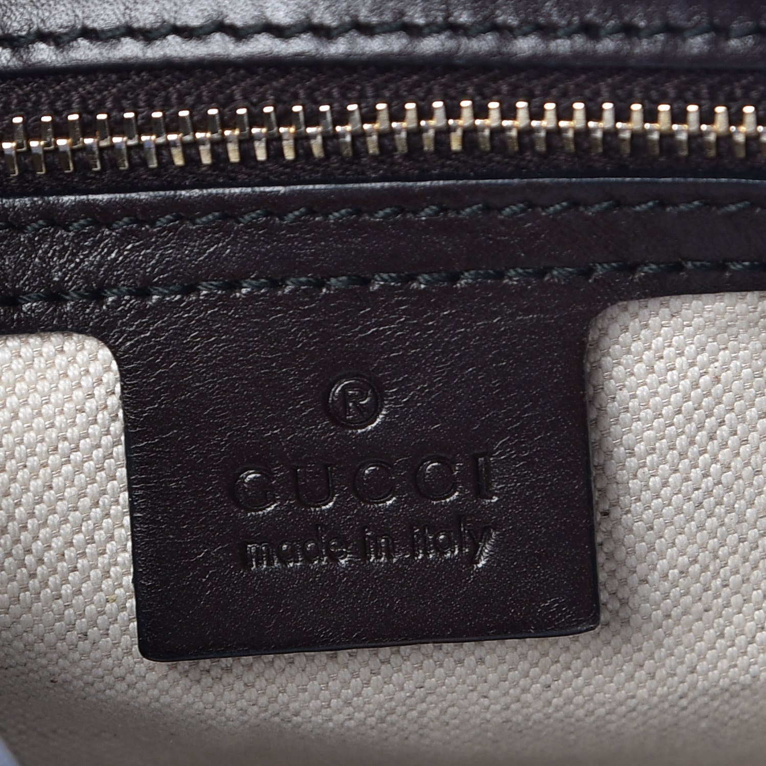 Gucci Monogram Margaux Calfskin Medium Emily Hobo Beige Ebony Cocoa 8 of 11