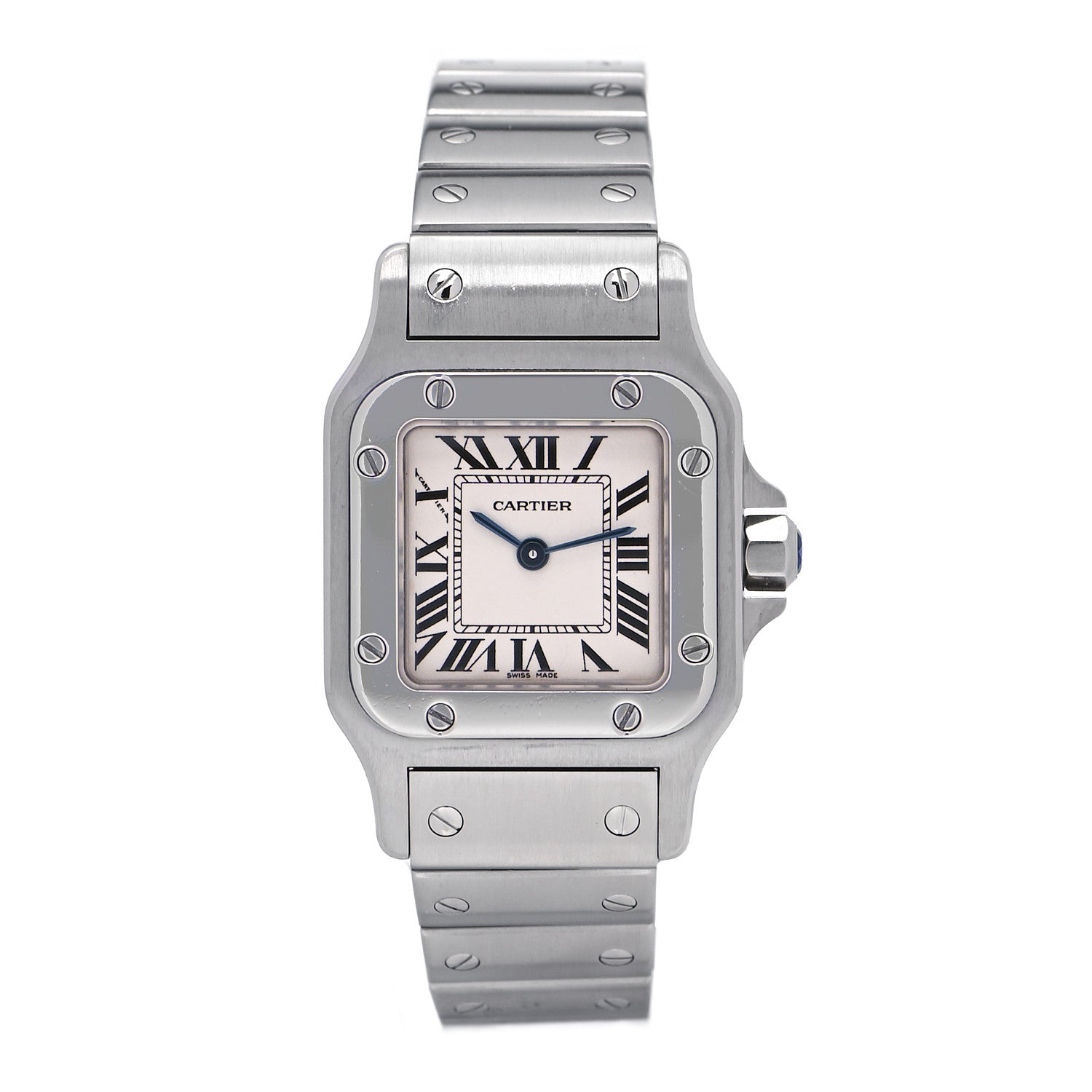 Cartier Stainless Steel 24mm Santos de Cartier Galbee Quartz Watch 1 of 4