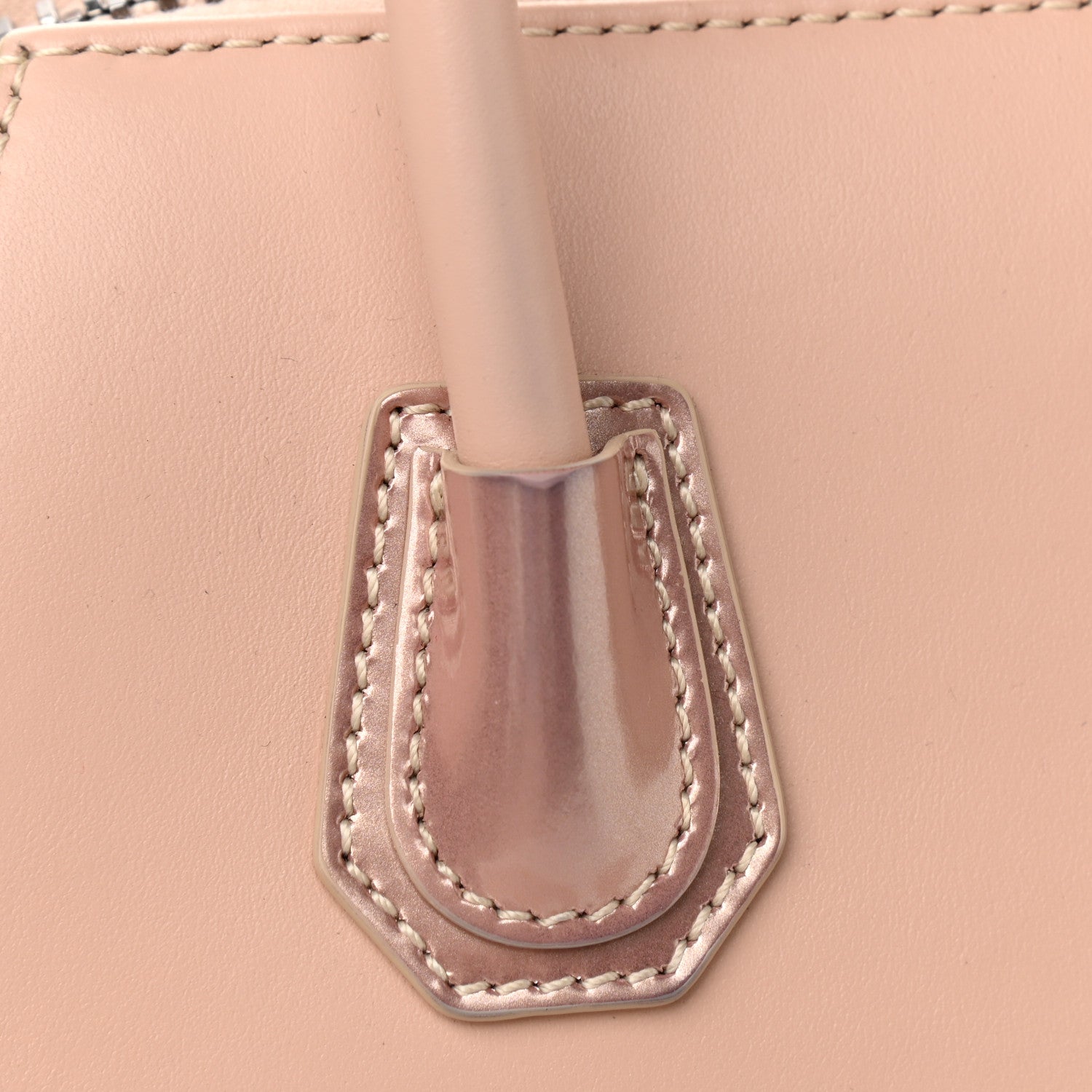 Givenchy Metallic Calfskin Mini Antigona Light Pink 14 of 14
