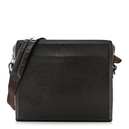 Louis Vuitton Monogram Glace Steve Messenger Bag Cafe 1 of 11