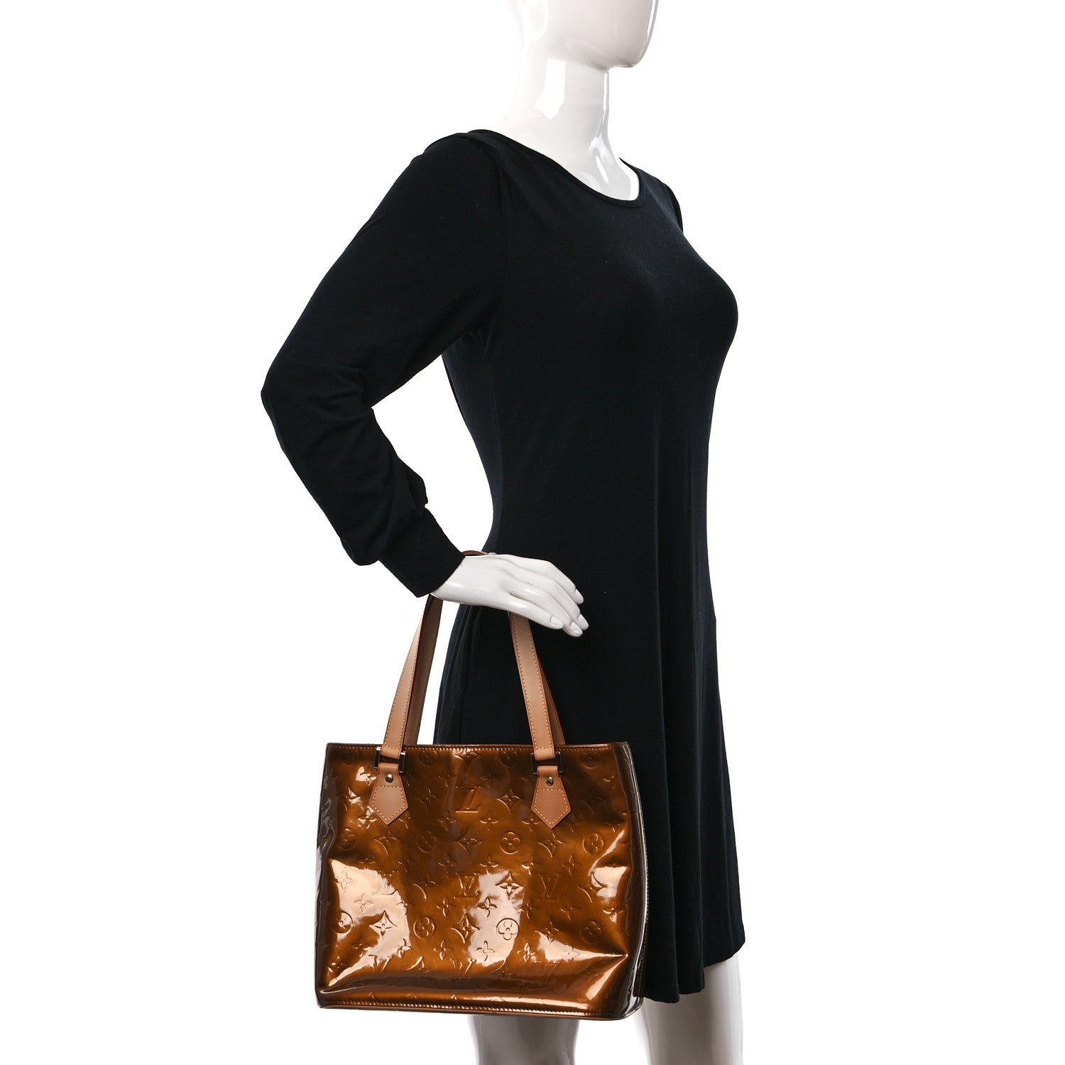 Louis Vuitton Vernis Houston Bronze 2 of 8