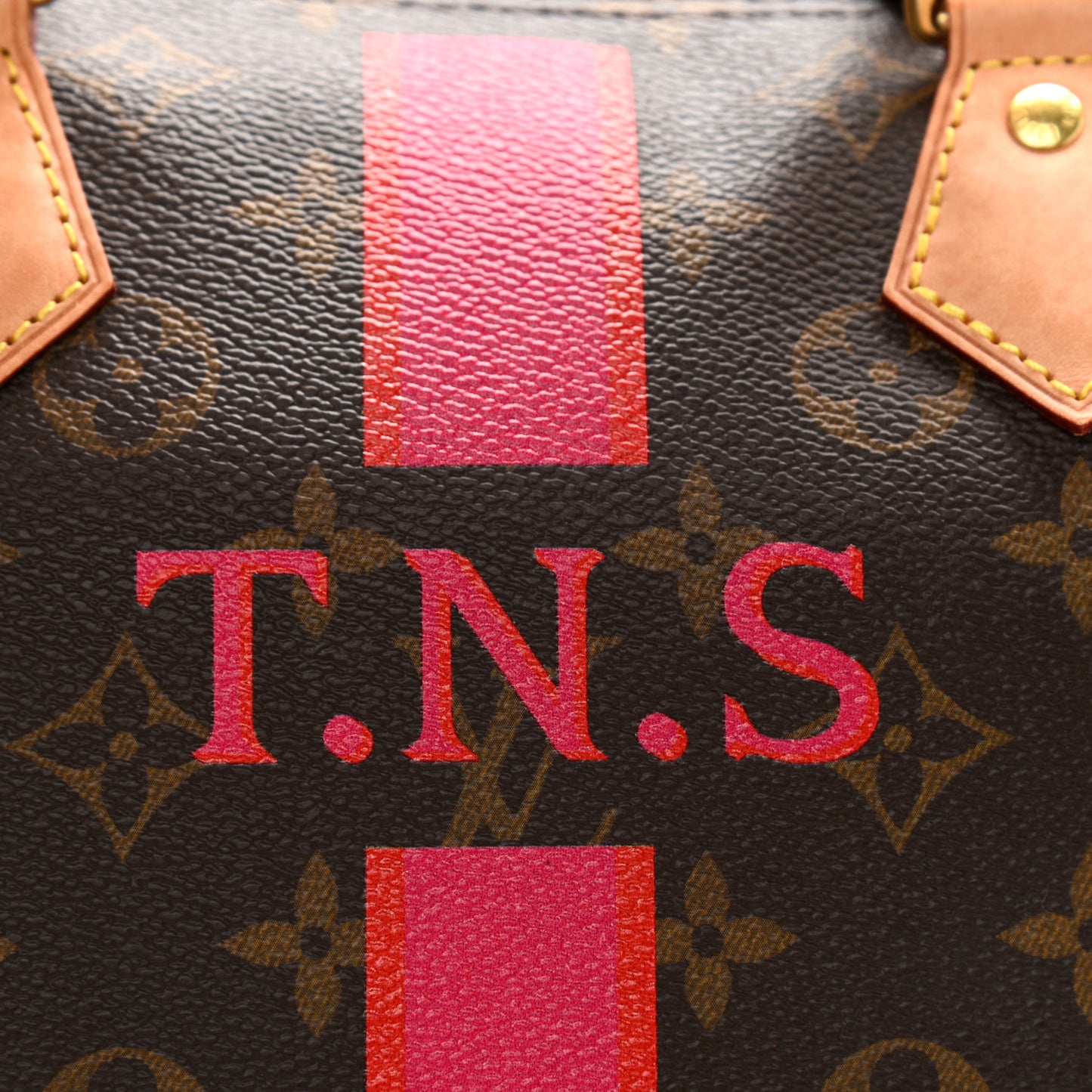 Monogram My LV Heritage Speedy Bandouliere 40 Fuchsia Rouge