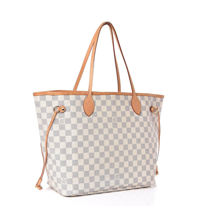 Louis Vuitton Damier Azur Neverfull MM 3 of 10