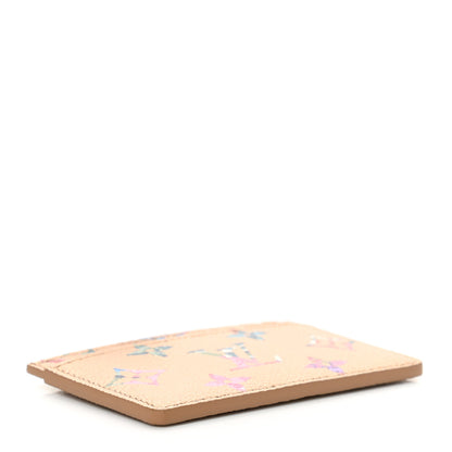 Louis Vuitton Metallic Monogram LV Garden Card Holder Gold 4 of 7