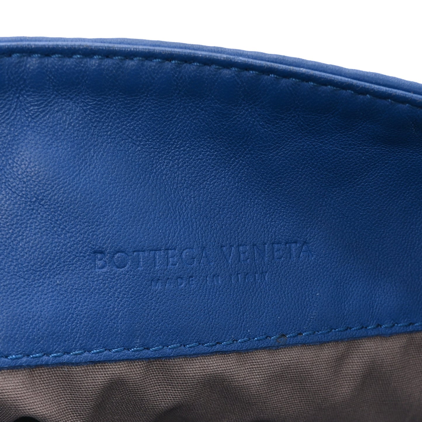 Nappa Intrecciato VN Crossbody Messenger Bag Navy