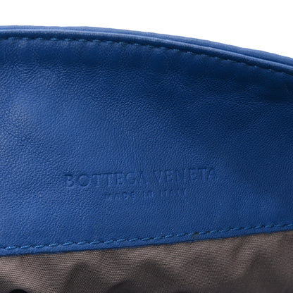 Bottega Veneta Nappa Intrecciato VN Crossbody Messenger Bag Navy 6 of 11