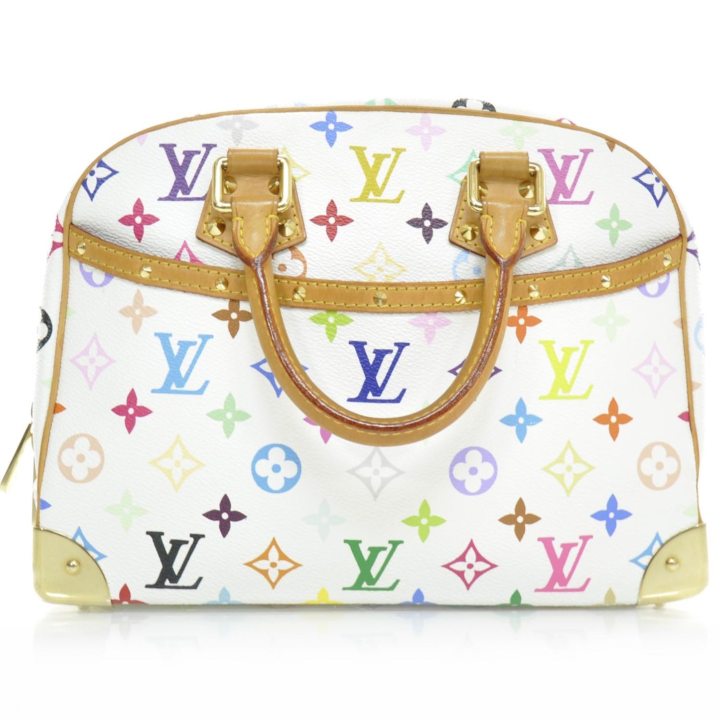 Monogram Multicolor Trouville White