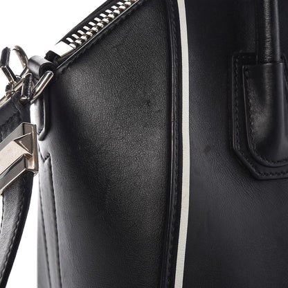 Givenchy Calfskin Small Contrasted Frame Antigona Black 10 of 16